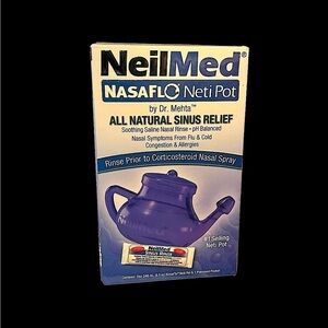 NeilMed NasaFlo Neti Pot Sinus Rinse Packet 8 fl oz